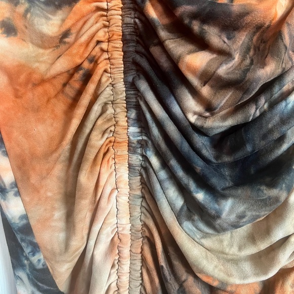 Brand New Tie Dye Mini Bodycon Dress - Picture 3 of 4